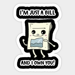 Bills Sticker